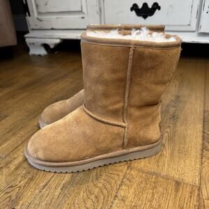 KOOLABURRA BY UGG KOOLA SHORT WOMANS BOOTS 1017090W CHESTNUT Brown SIZE 7